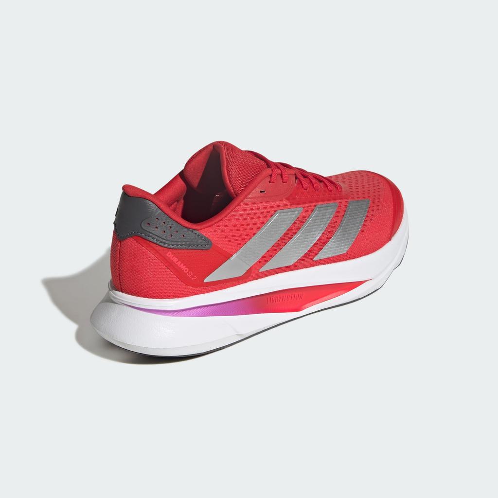 Adidas Duramo SL 2 Running Better Five Size cm Shoes, NKL69, Scarlet/Silver Metallic/Grey (JS4394), 27.5