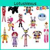 Het Geweldige Digitale Circus Konijn Pluche Speelgoed Schattig Knuffeldier Voor Kinderen Kort Pluche Aanpasbaar Ontwerp
