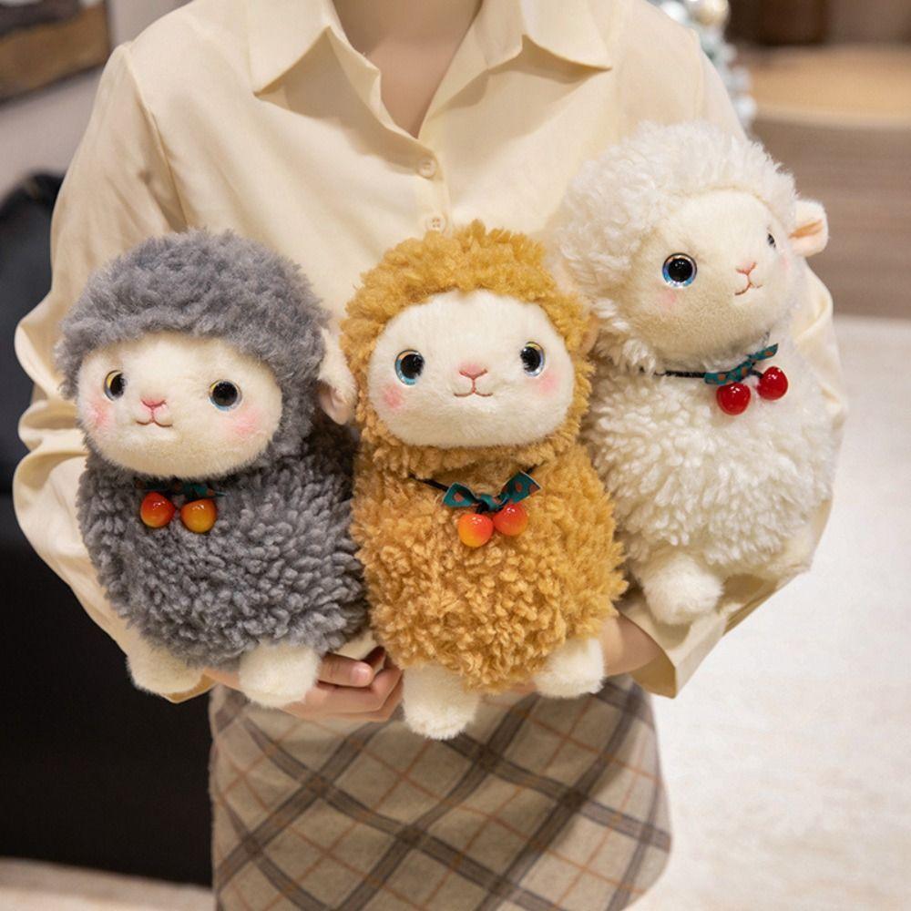 Cartoon Little Sheep Doll Simulation Animal Fluffty Doll Sheep Doll Plush Toy Home Decor