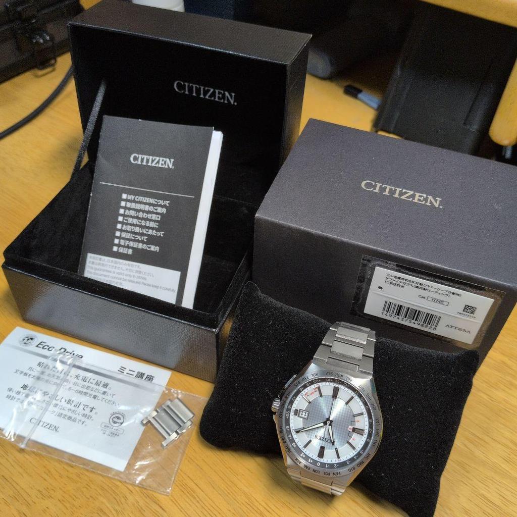 Used Citizen Atessa Solar CB0210-54A