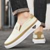 2026 Summer New Style Men's Fashi Casual Single Shoes Breathable Color Blocked Loafers Comfortable Slip  N slip Sneakers