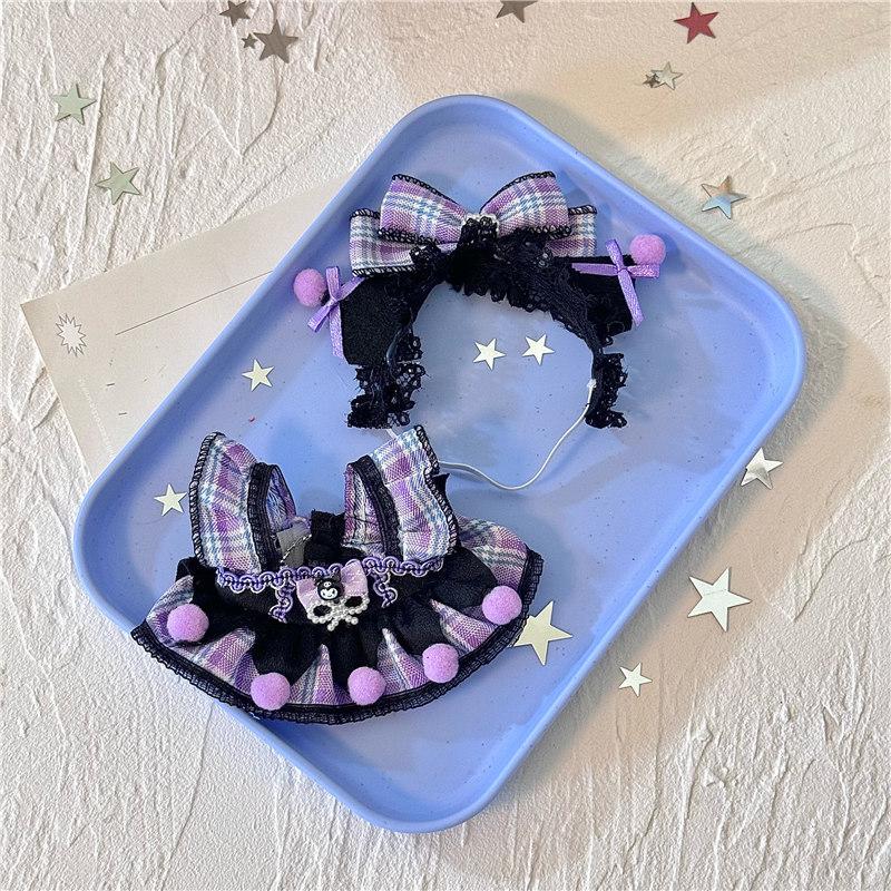 Pro 17cm panenku Labubu V2 V1 Šaty Oblečení Obleček Doplňky Oblečení pro idolovou panenku pro Dětský dárek Labubu Přívěsek Oblečení