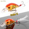 Fishing Baits Crank Hook Baits Set 6Pcs Lure Fishing Hard Baits Swim Baits Boat Ocean Top Water Lure