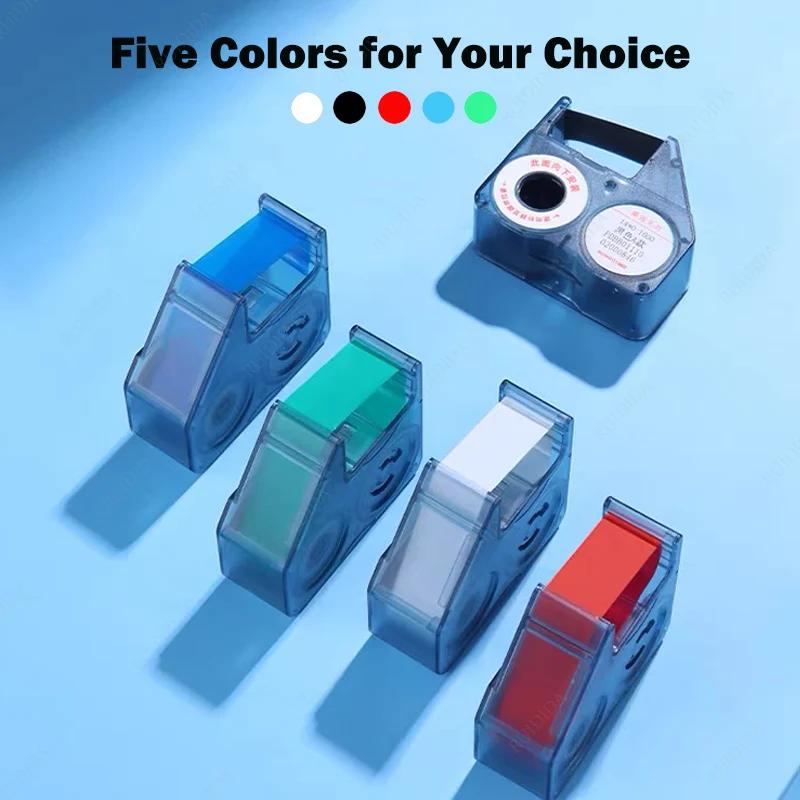Niimbot B18/N1 Ribbon Colourful Carbon Tape Replacement Ribbon Cassette for Thermal Transfer Printer Refill Tape for B18 Machine