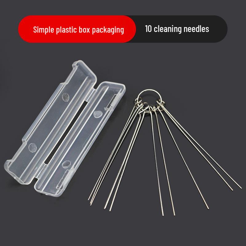 

Ultra-Fine Stainless Steel Nozzle Cleaning Needle for Gas Stove Burners