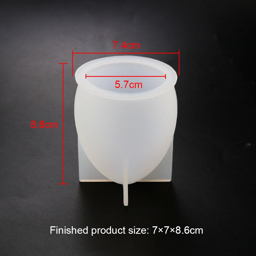 For Fun 3D Sphere Semicylinder Pyramid Silicone Mold Specimen Jewelry Night Light Lamp Home Decoration DIY Crystal Resin Molds