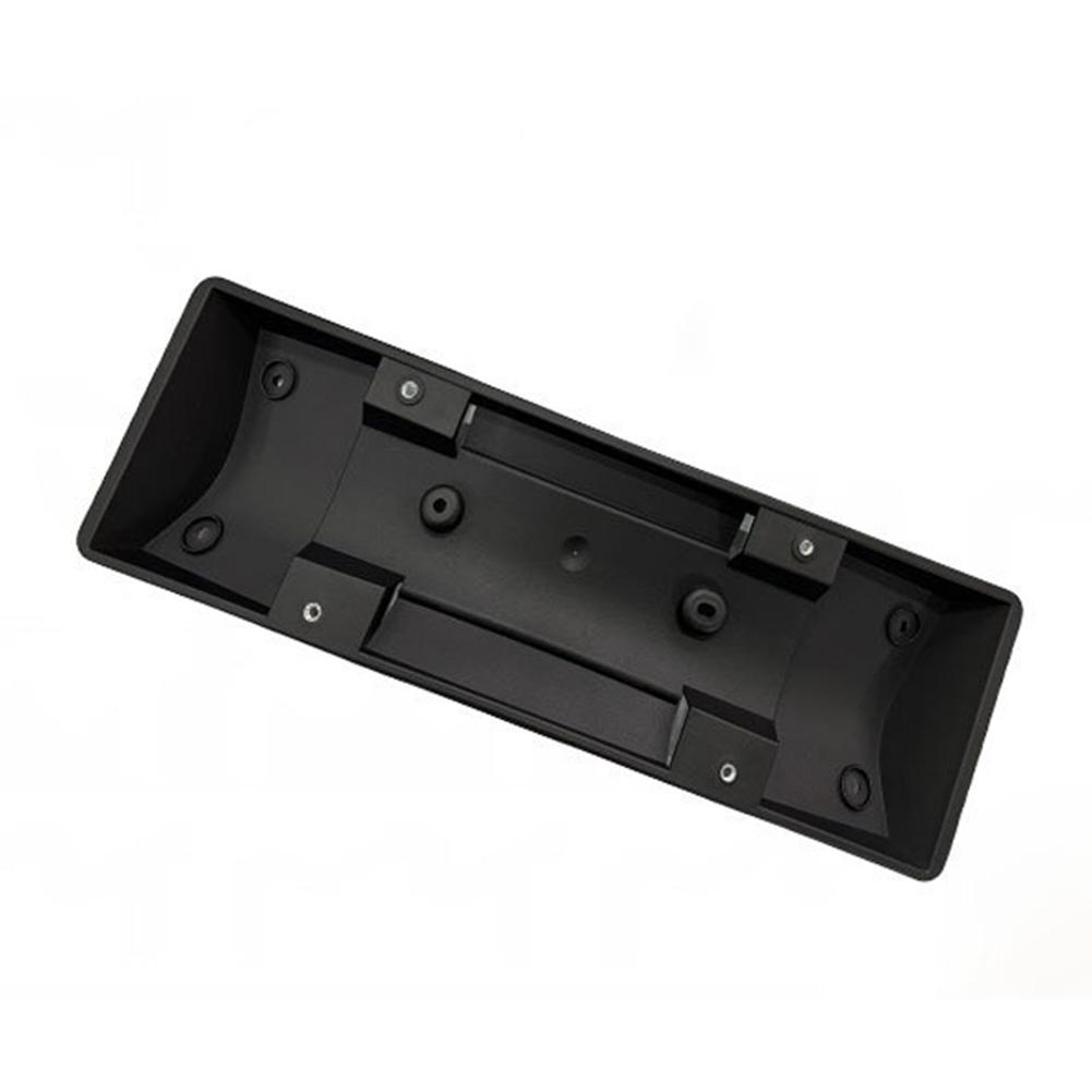 Front License Plate Component for Tesla For Model 3 High land 1694552 00 C ABS Black Replacement Bracket Mount