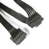 Big 4Pin IDE 1 to 5 SATA 15Pin Splitter Cable Hard Drive Power Supply Extention Cord Molex for DIY PC Server
