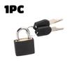 6Pcs Suitcase Lock Small Strong Padlock With 2 Key Travel Tiny Suitcase Anti-Theft Lock Drawer Diary Colored Plastic Case Lock