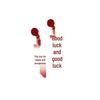 2025 Trendy Red Chinese-Style Blessing Earrings - Festive New Year Ear Clips