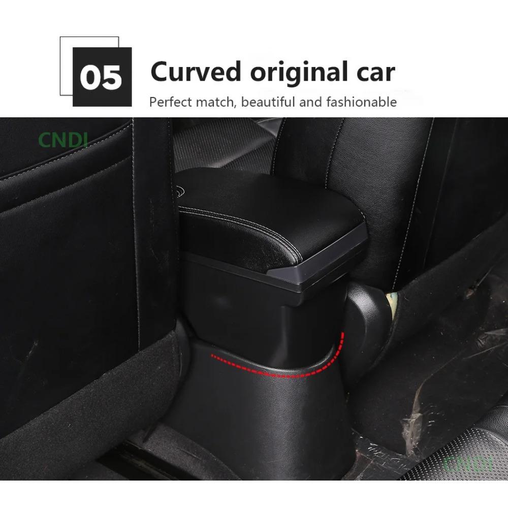 For NISSAN Juke Armrest box For Infiniti ESQ Car armrest 2010-2019 accessories interior details storage box Retrofit parts USB