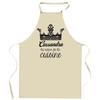 Tablier de cuisine - Cassandra - Reine de la Cuisine - Coton résistant - Imprimé en France