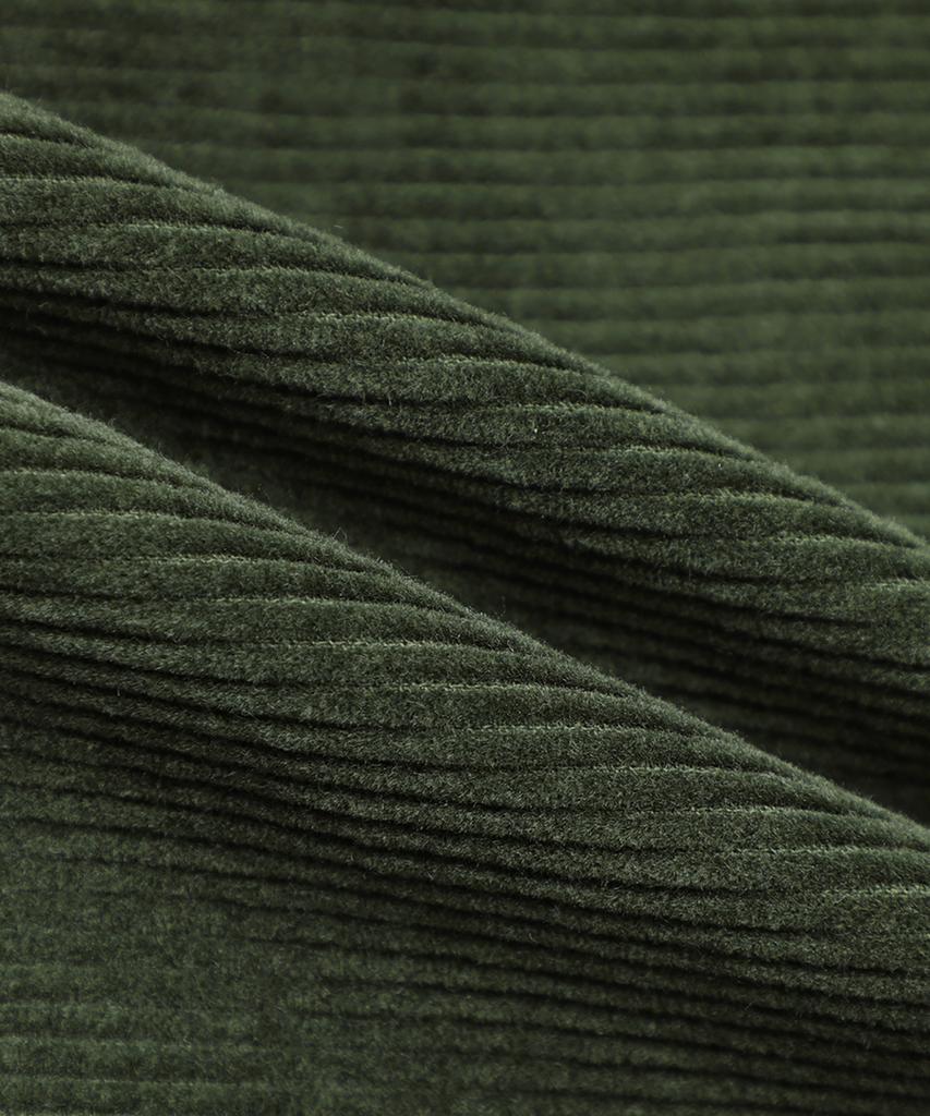 BROOKS BROTHERS Traditional Fit 8W Corduroy Pants (Olive) (Bbpcmm6920Kew)