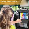 Car Seat Organizer With 13 In Tablet Holder, Waterproof Back Seat Protector, Kick Mats With 9 Storage Pockets, Interior And Travel Essentials, 2 Pack