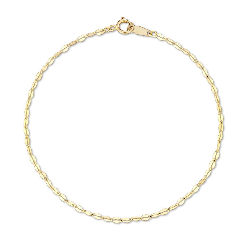 14K Seed Chain Bracelet