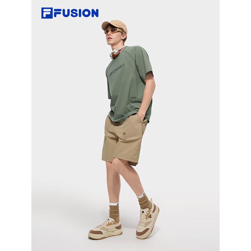 FILA FUSION Men's Woven Short Sleeve T-Shirt