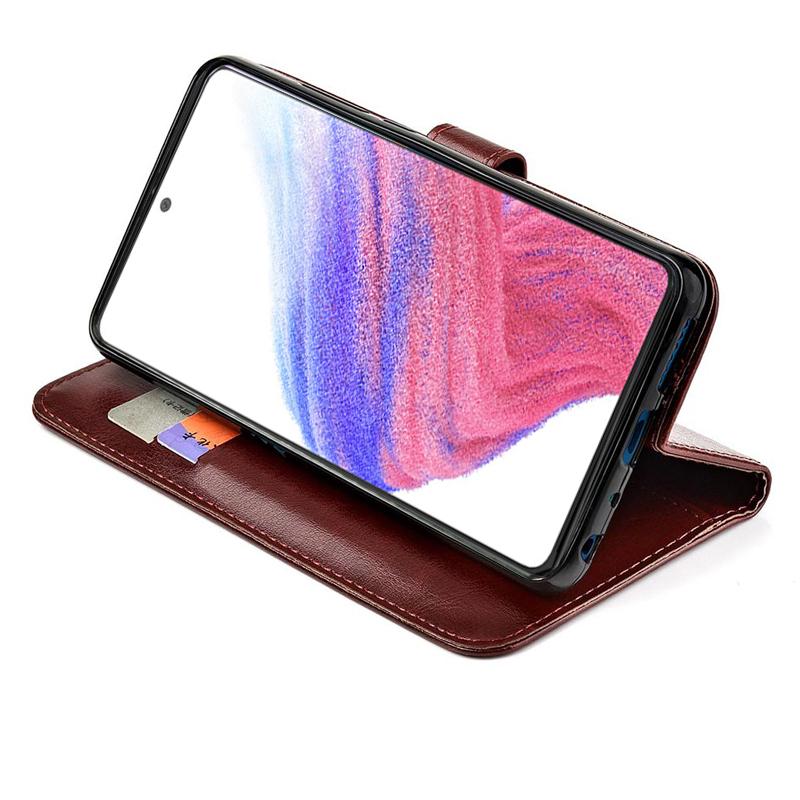 Case For Samsung Galaxy A53 A33 A73 A23 4G 5G Luxury Leather Book Wallet Flip Cover For Samsung Galaxy M23 M13 M32 4G 5G Shockproof Stand Phone Cases