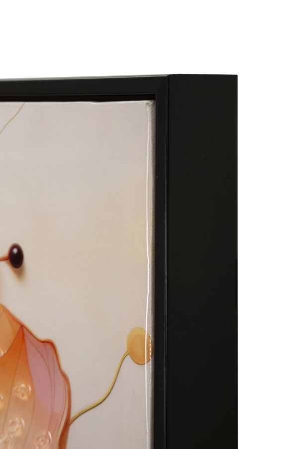 Lackierte Wandverkleidung mit Rahmen Narcy -A- 82X4X82