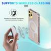 Magnectic Case For 12 Pro Max 12 Case For Magsafing Wireless Charging Shockproof Full Protection PC\+TPU Case