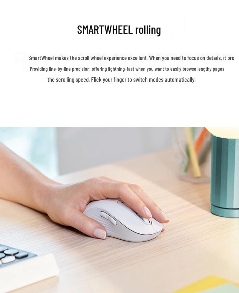 Universal M750 Wireless Silent Mouse: 2.4G Bluetooth, Three-Mode for Home and Office