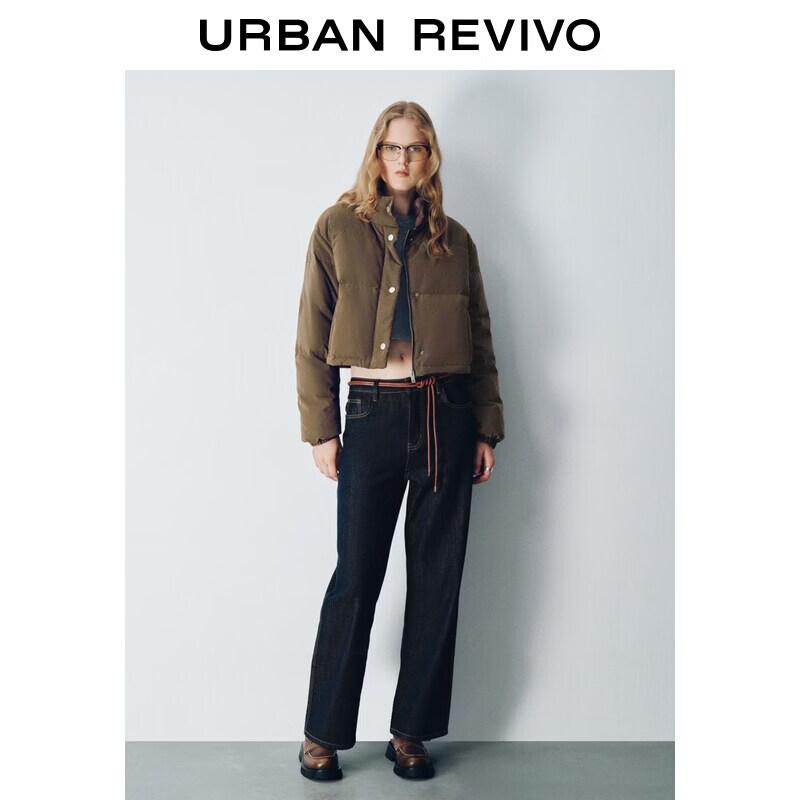 UR Women's Stand Collar Short Down Jacket