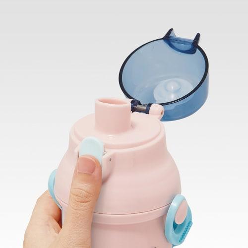 Skater Children's Water Bottle, 480ml, Direct Drinking, Plastic, One-Touch Operation, Dishwasher Safe, Made in Japan, Disney Winnie the Pooh Costume,