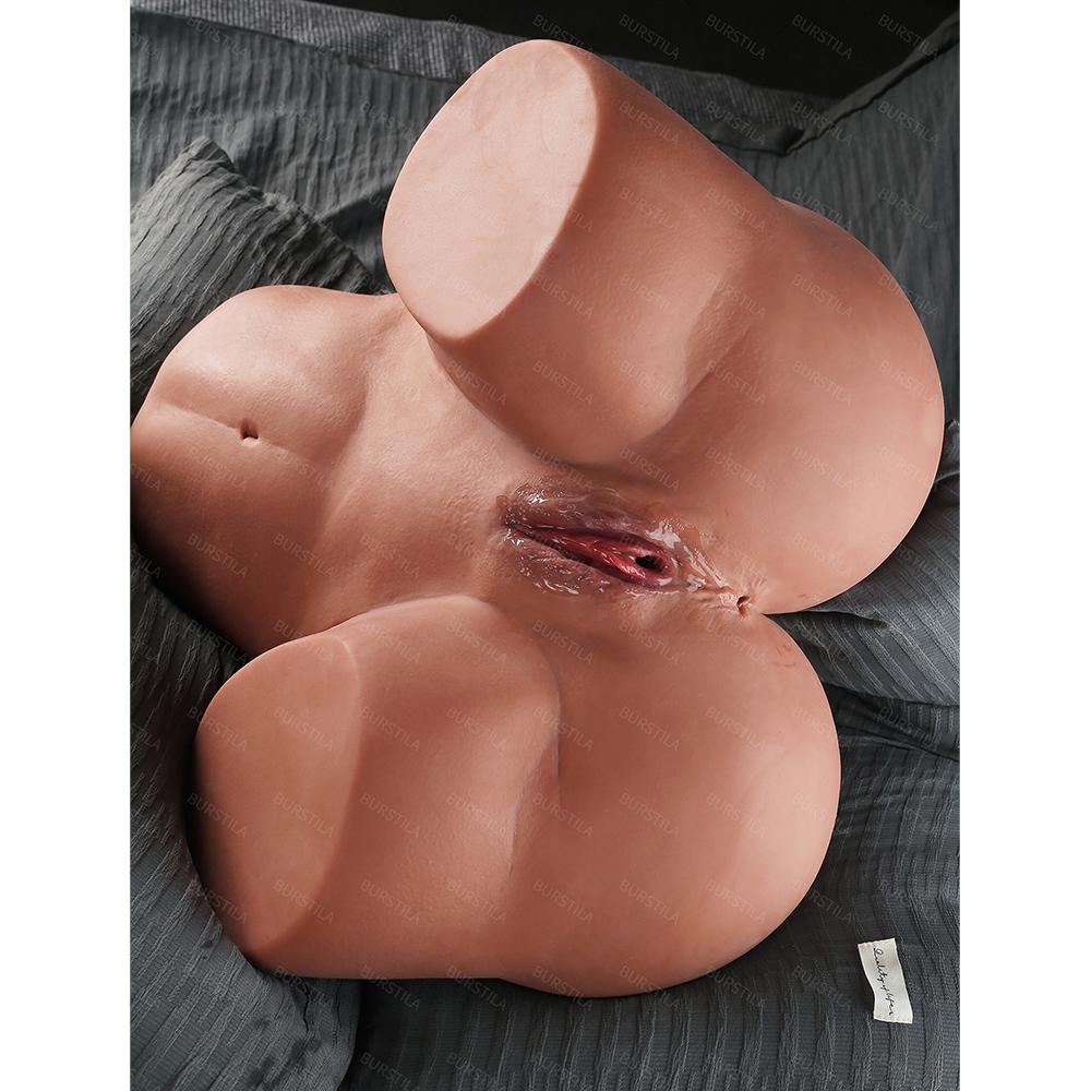 27KG Realistic Hip Masturbator for Men - 2 Hole Design (Deep Vagina & Tight Anal) with 3D Lifelike Pussy and Ass&Ultra-Realistic Sex Doll Hip