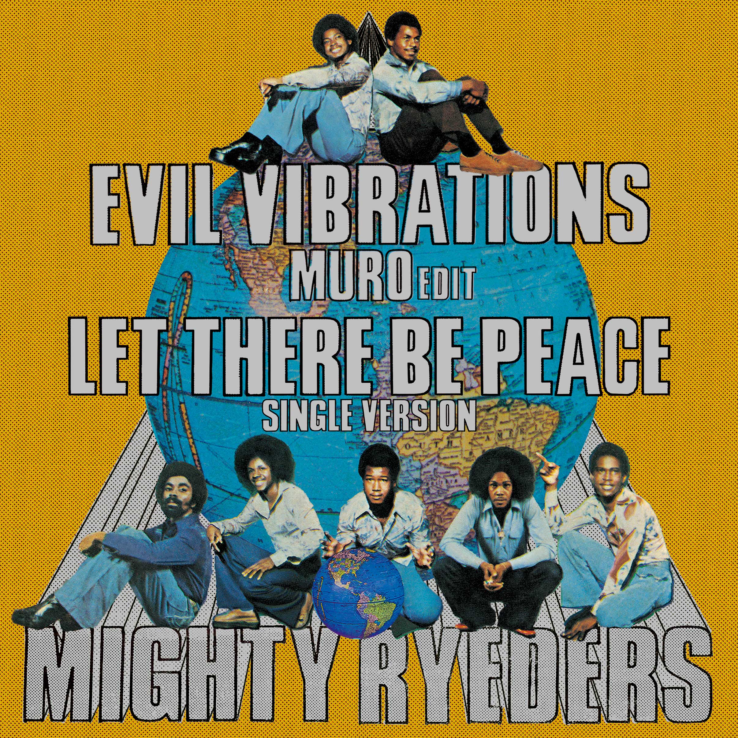 

7inch Record MIGHTY RYEDERS - Evil Vibrations (MURO edit) / Let T P76613VV P-VINE 2025 Japan Soul/Funk