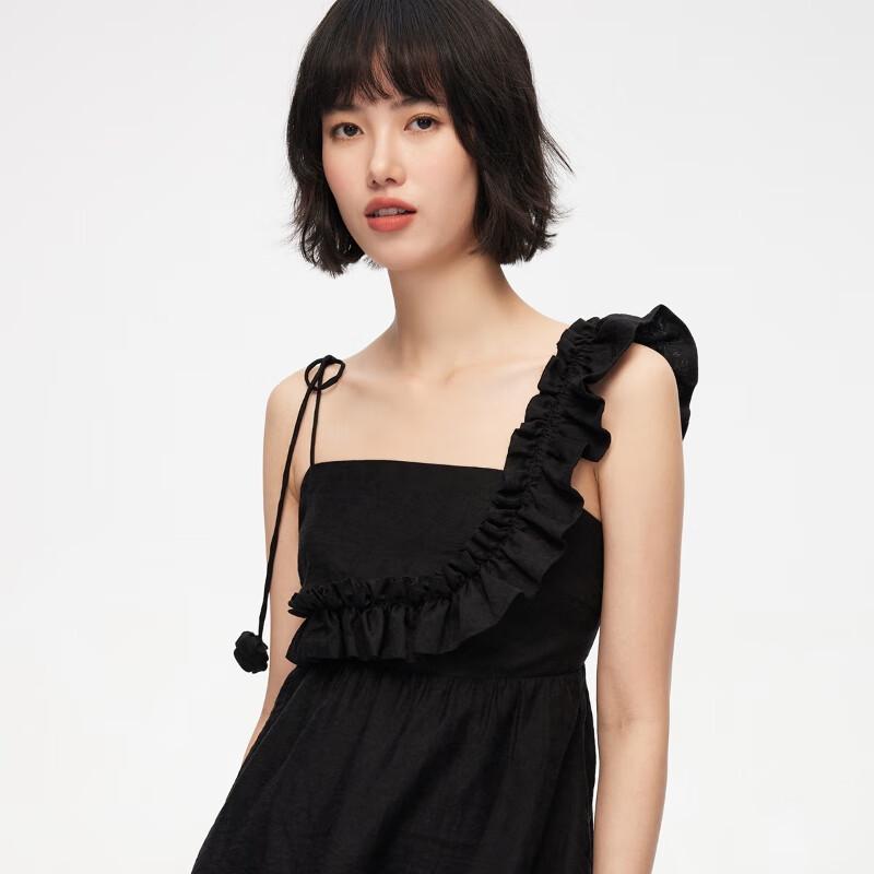 ONLY 2024 Summer Asymmetrical High-Waist Mini Cami Dress