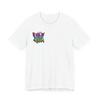 Camiseta com logo graffiti Vibe Kid | Estampa branca no peito