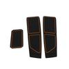 3 pièces   Plateau de couverture Silicone Antidérapant  plaque Compartiments Tapis Intérieur   Tapis de Protection pour   2021 à 2024