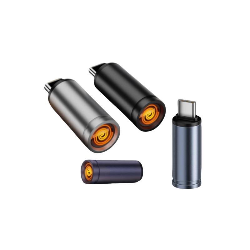Travel-Friendly Windproof USB Lighter and Type-C Car Adapter