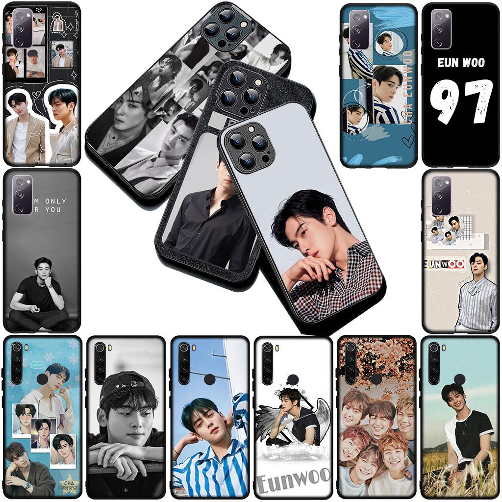 Cha EunWoo Lee Dong Min Eun Woo Silicone Phone Cover for Xiaomi Poco C75 C65 C71 C85 X7 X6 M7 F7 F8 Ultra F6 Pro Soft Case