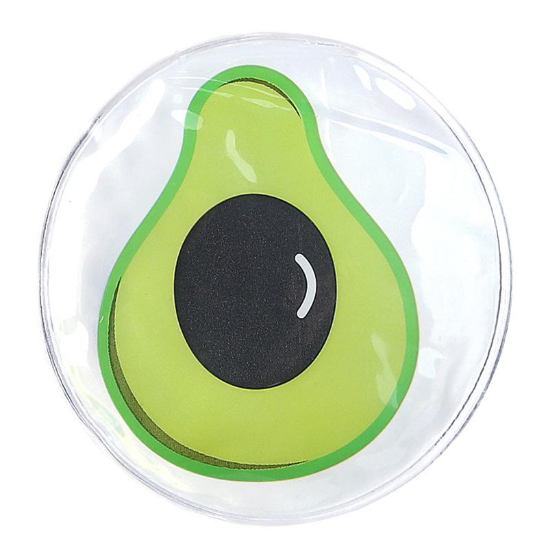 

Милые мультяшные круглые патчи для глаз в виде фруктов, холодный компресс, пакет со льдом, удаляют темные круги, увлажняющие, косметические, маска для релаксации