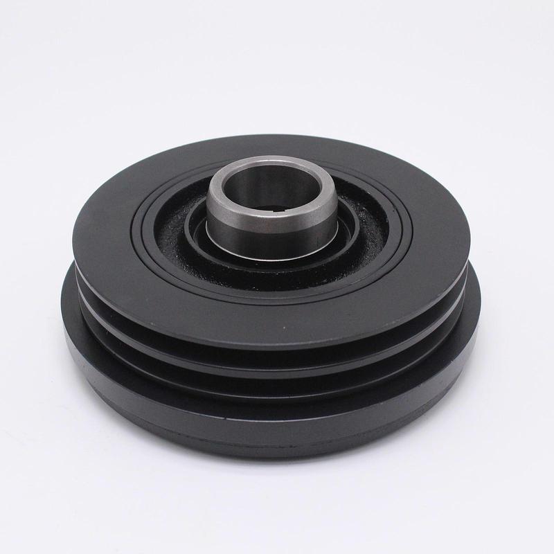 Harmonic Balancer Crankshaft Pulley High Performance Quick Installation Spare Part 13408-17020 Metal for Toyota Truck Auto