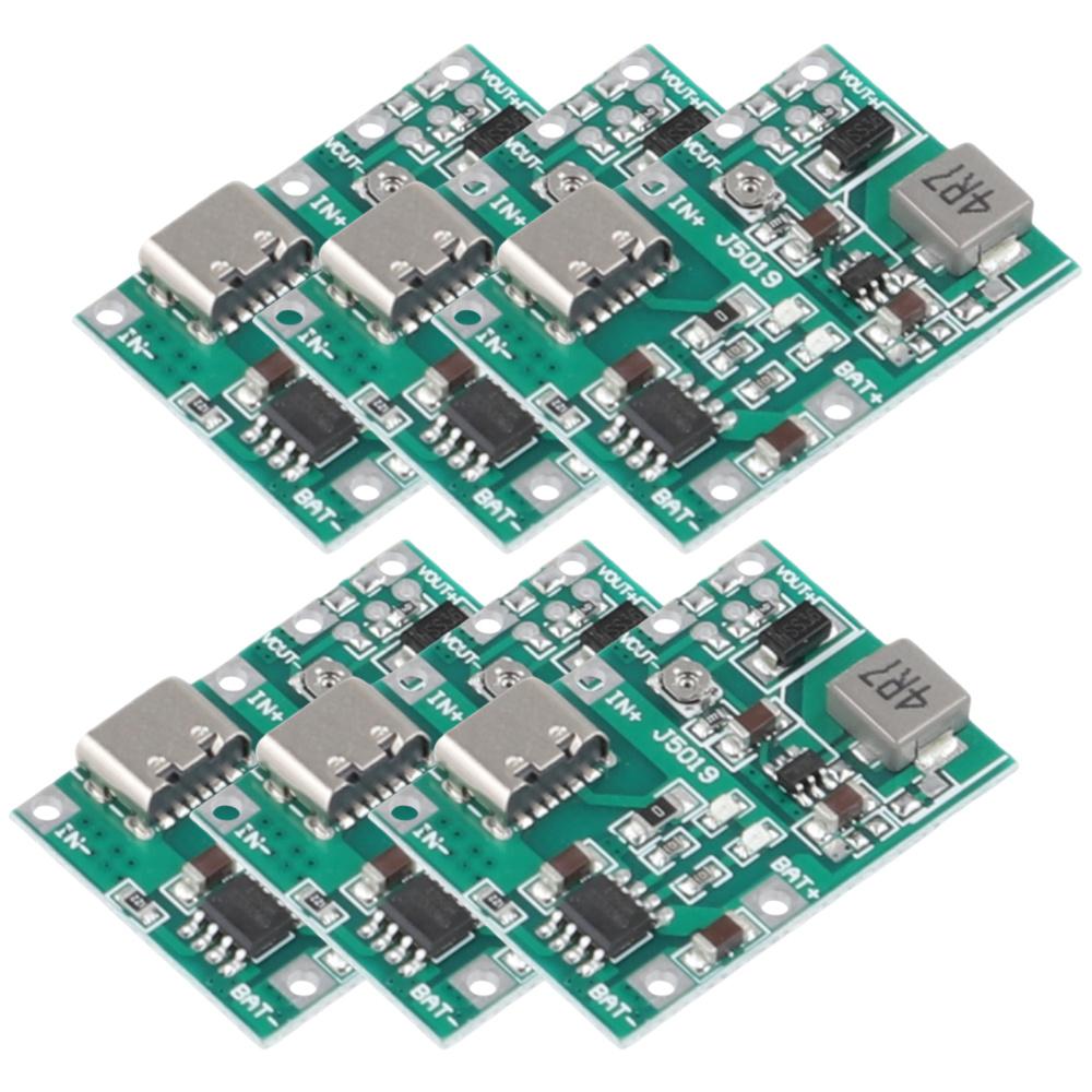 

Модуль підвищення напруги DC-DC Type-C TP4056 Заряджання Підвищення Підвищувальний Модуль 5В 2А Літієвий Літій-іонний 18650 Зарядний пристрій для акумулятора DIY Набір Частини