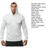 Muži Mikina s kapucí Dlouhé rukávy Jednobarevné Ležérní Slim Fit Měkká Bavlna Prodyšná Podzim Cvičení Muži Fitness Top Mikina s kapucí Sportovní oblečení