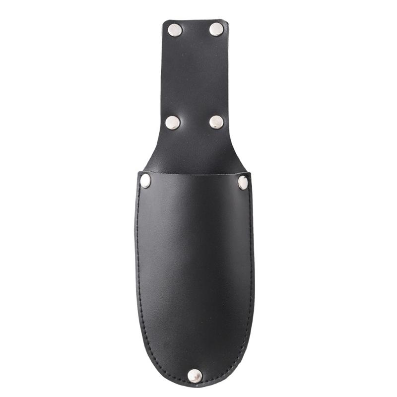 Practical Scissor Storage Case Leather Holsters Outdoor Tool Pouches Leather Texture for Scissor Collector Present