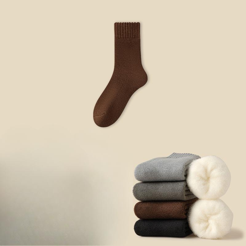 Men's Autumn and Winter Style Thick Wool Wool Warm Deodorizing Long Socks