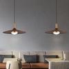 Walnut Pendant Light for Japanese Restaurant, Retro Hotel, Bar, Minimalist Cafe, and Bedroom