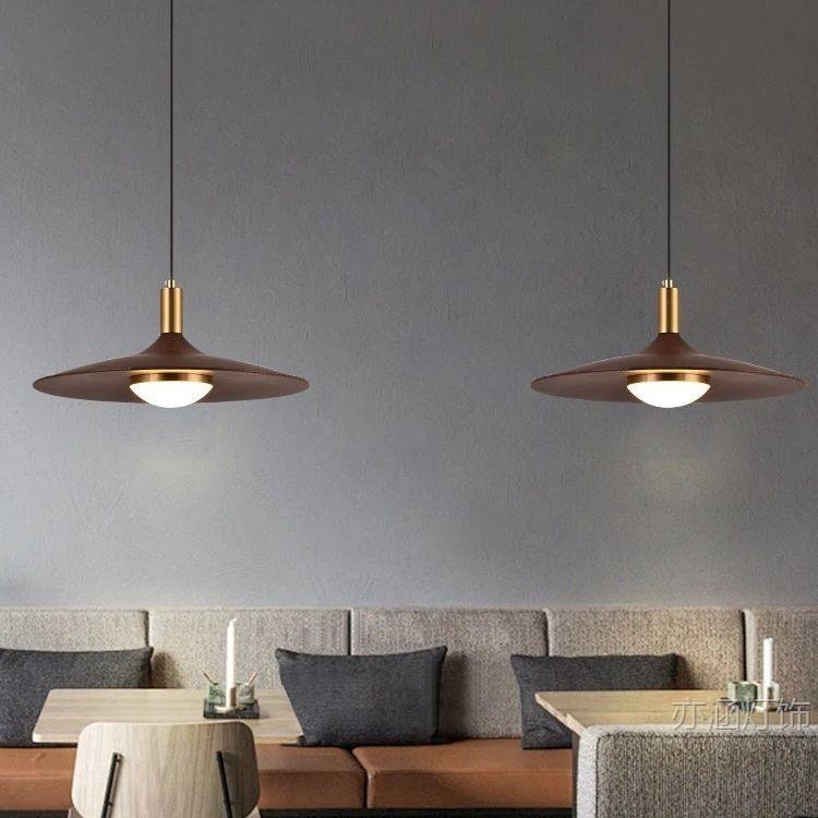 Walnut Pendant Light for Japanese Restaurant, Retro Hotel, Bar, Minimalist Cafe, and Bedroom