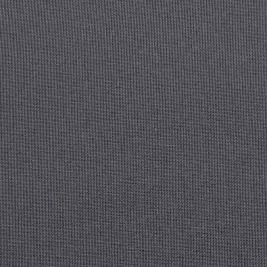 vidaXL Gartenbank-Auflage Anthrazit 100x50x3 cm Oxford-Gewebe
