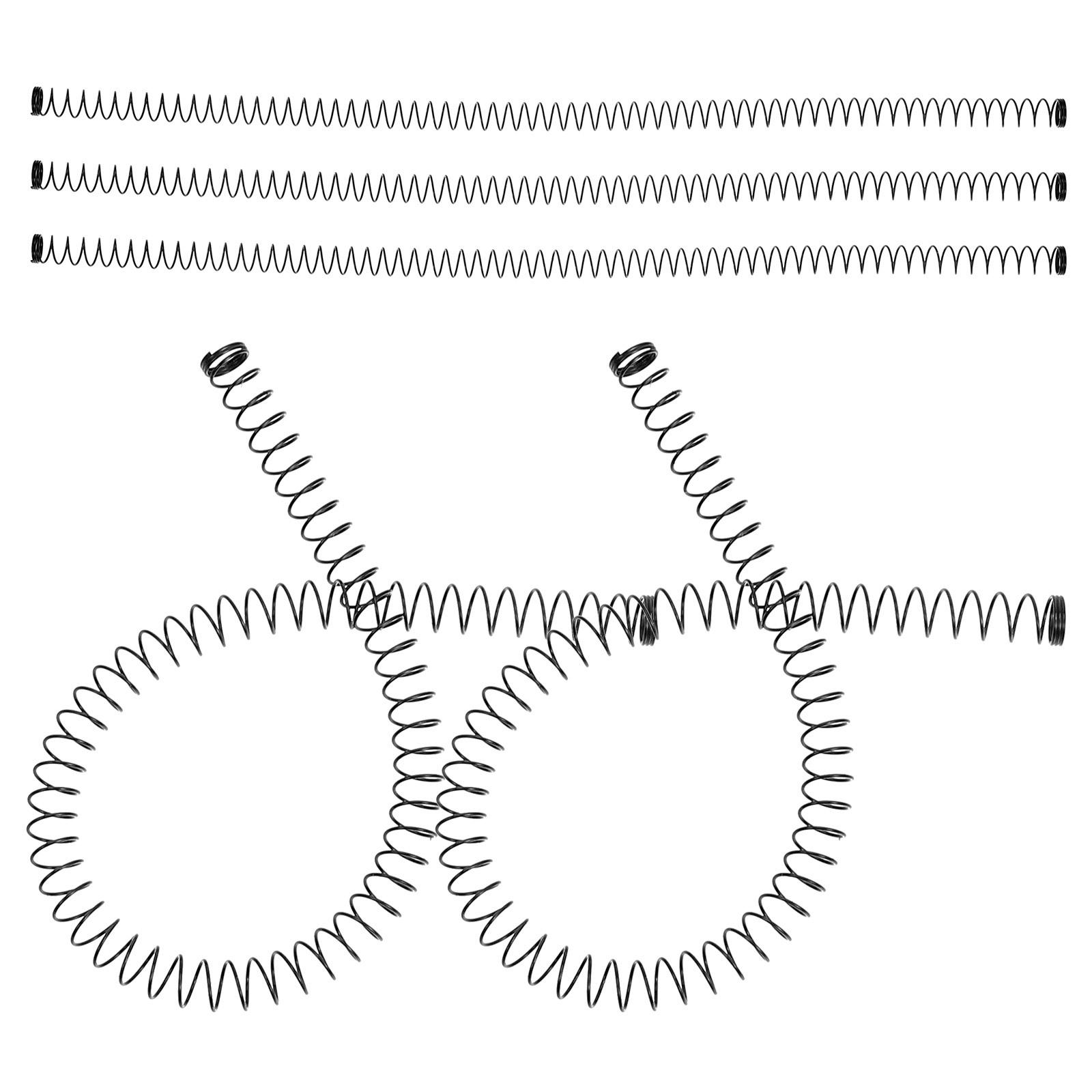 

5Pcs Pusher Spring for Nailer Heavy Duty Carbon Steel Replacement Springs Smooth Consistent Nail Driving Nailer Metal other