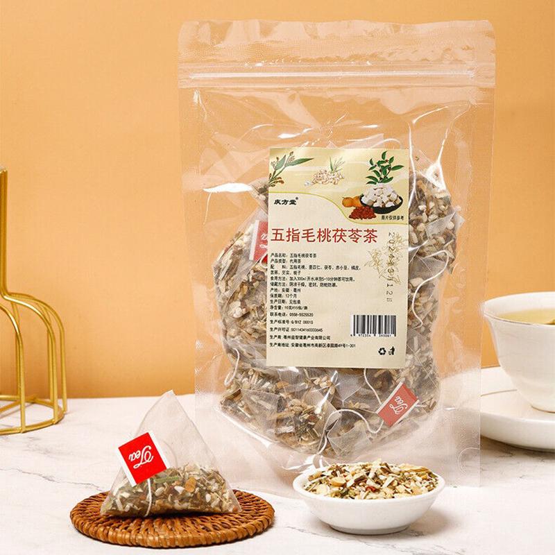 Gesundheitstee mit fünffingrigem Ginseng, Tuckahoe, roten Bohnen und Gorgonenfrüchten - 150 g