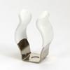 5Pcs Fixing Clips Spring Terry Clip Clamp Holders With Rubber Protection Lamp Tube Clip T3/T4/T5/T6/T7/T8/T9/T10 Base Tool