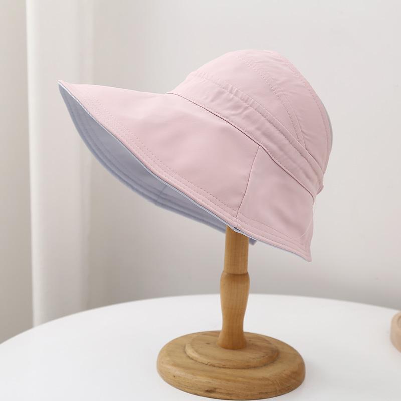 Empty Top Hat Women's Spring and Summer Casual Sunscreen Hat Sun Hat Tide Easy To Fold and Carry Sun Hat