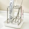 Stainless Steel Stainless Steel Toothbrush Holder Simple Design Toothbrush Toothpaste Stand  Home