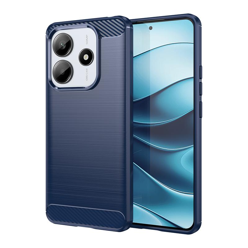 Soft TPU Funda For Redmi Note 14 SE Shockproof Silicone Carbon Fiber Cover Redmi Note 14 SE Phone Case For Redmi Note 14 SE Case