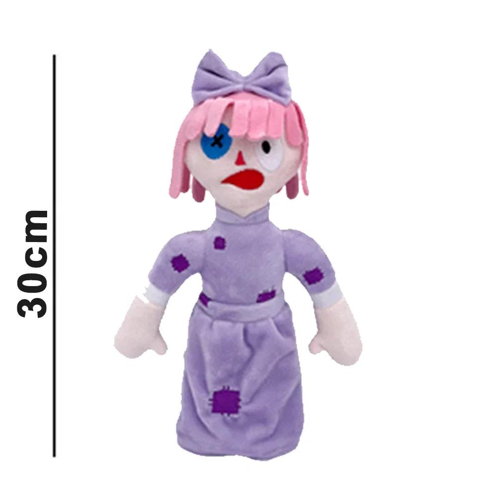 O Incrível Circo Digital Pomni Jax Pelúcia Fofa Coelho Palhaço Boneca Animal de Pelúcia Presente de Natal Para Crianças