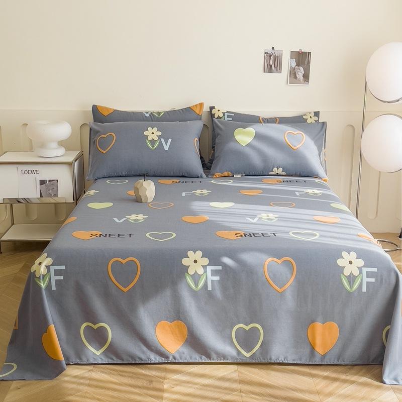 Velkoobchod od výrobce staré hrubé plátno povlečení třídílná sada potištěná staré hrubé plátno jednotlivý kus rohož kang jednotlivá přikrývka